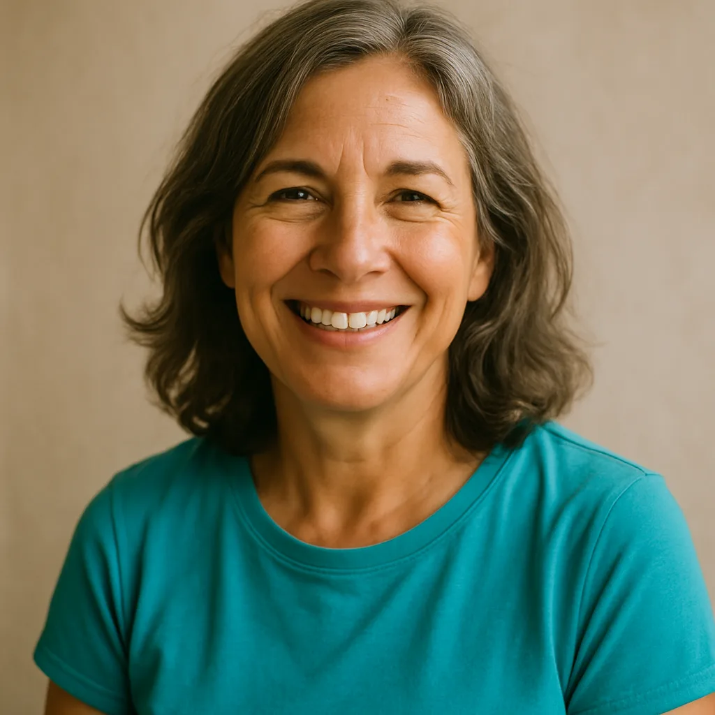 Smiling woman in her 50s — member of The Tayside Dating Site